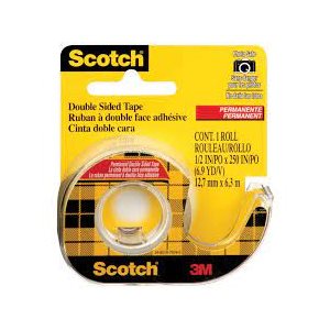 RUBAN ADHÉSIF DOUBLE FAÇE - SCOTCH