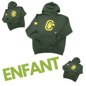 VESTE KANGOUROU CONDORS ENFANT - VERT