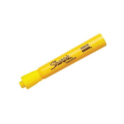 SURLIGNEUR "ACCENT" POINTE BISEAUTÉ - SHARPIE - JAUNE
