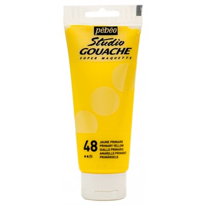 GOUACHE STUDIO 100ML - PEBEO - JAUNE PRIMAIRE