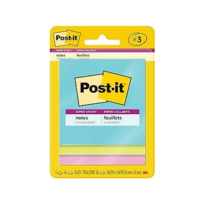 POST-IT SUPER COLLANTS 3'' X 3''