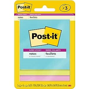 POST-IT SUPER COLLANTS 3'' X 3''