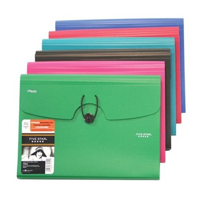 CLASSEUR EXPENSIBLE FIVE STAR - 13 POCHETTES