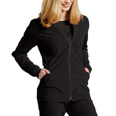 VESTE "WHITE CROSS" #957 FEMME NOIRE - LARGE