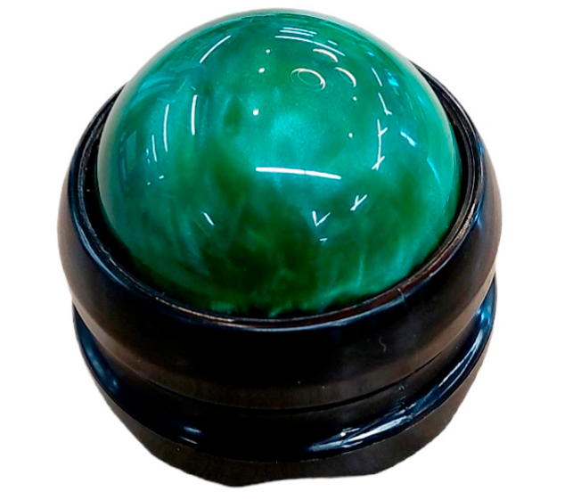 BALLE DE MASSAGE ROULANTE VERTE