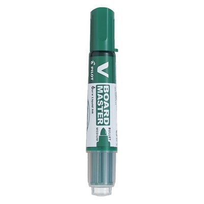 MARQUEUR À TABLEAU V-BOARD MASTER RECHARGEABLE ROND - VERT