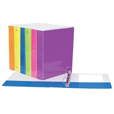 CARTABLE GÉOCAN 1PO COUL NÉON ASSORTIE