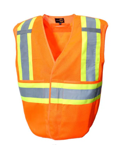 DOSSARD ORANGE 5 POINTS 2 POCHES 