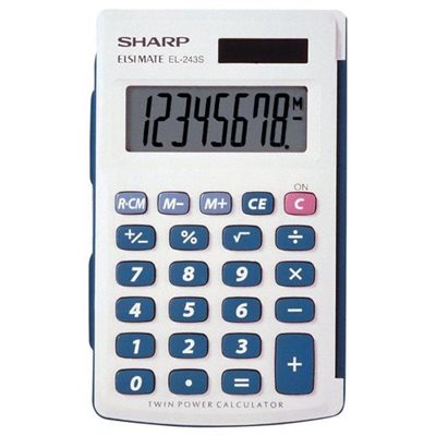 CALCULATRICE SHARP EL243SB