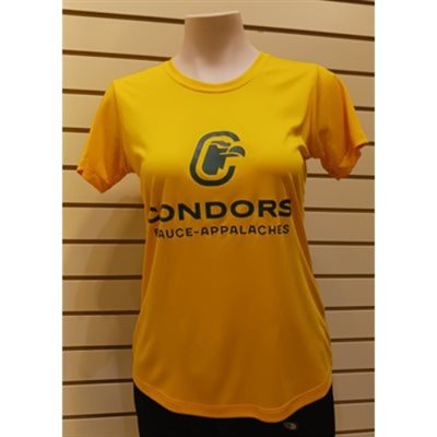 T-SHIRT ATC FEMME GOLD CONDORS SMALL