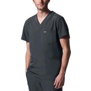 HAUT UNIFORME BIODEGRADABLE HOMME - ÉTAIN