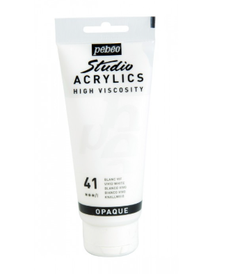 ACRYLIQUE STUDIO 100 ML - PEBEO - BLANC