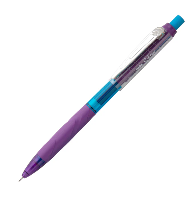 PORTE-MINE Q-ERASE POINTE 0.7MM RETRACTABLE VIOLET