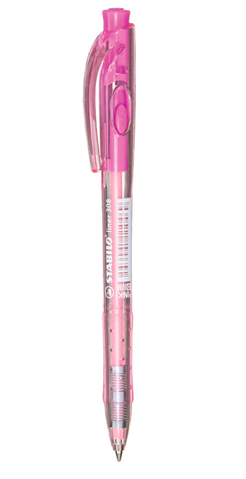 Stylo a bille ,38mm a clic Liner 308 rose