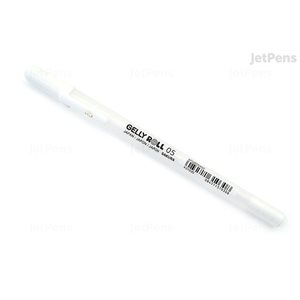 CRAYON "GELLY ROLLER" - SAKURA -0.5MM - BLANC