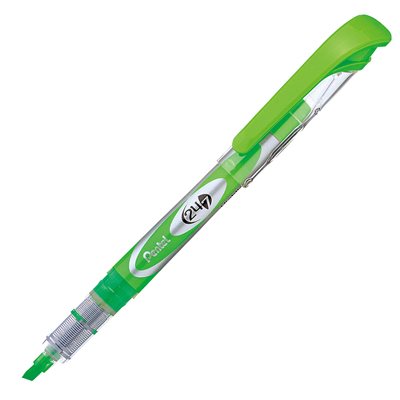 SURLIGNEUR À POINTE BISEAUTÉ PENTEL - VERT