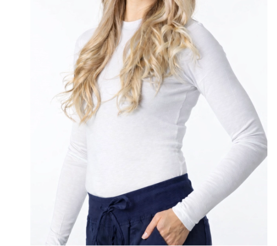 CHANDAIL BLANC M / L 